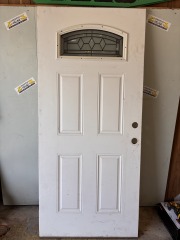Windowed Exterior Door 35 1\/2 x 79