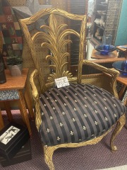 Gold Leaf Chair
