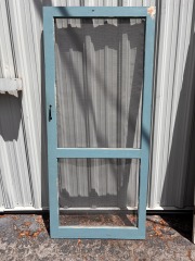 Blue Screen Door 35 1\/8\