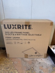 Luxrite Frame LED Panel Lights