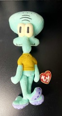 2004 Squidward Tentacles TY Beanie Baby