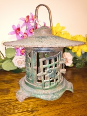 Antique Oriental Garden lamp