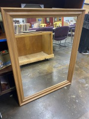 Classic Wood-Look Mirror (30 x 38 1\/2)