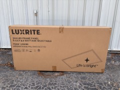 Luxrite 2'x4' LED Frame Panel Lights