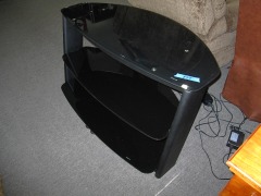 3 Tier Glass TV Stand