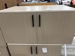 Modern Gray 2 Door Kitchen Cabinet