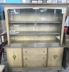 Olive Green MCM China Cabinet