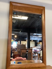 Wooden Mirror
