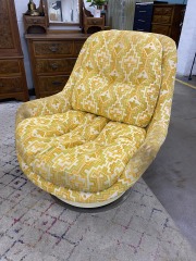 Vintage 1970's Milo Baughman for Thayer Coggin Swivel Lounge Chair (each)
