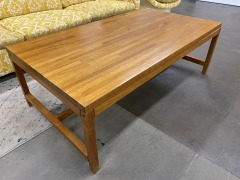 Vintage Solid Teak Coffee Table