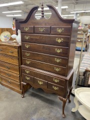 Colonial Style Highboy 11 Drawer Dresser