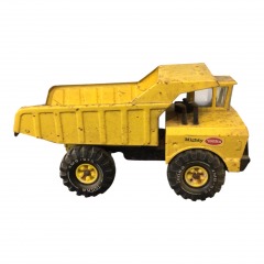 VINTAGE 1970'S MIGHTY-TONKA YELLOW DUMP TRUCK