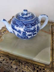 Blue Willow Tea Pot