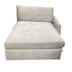 Arhaus Grey Right Arm Chaise