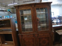 lighted china cabinet