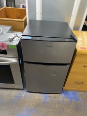 Compact Mini Fridge in Stainless Steel