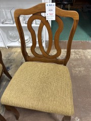 Vintage Wood Dining Chair