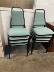 Teal Stacking Event Chairs (Each)