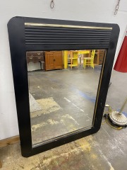 Black Deco Mirror 35x45
