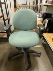 Classic Teal Office Chair