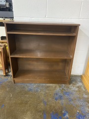 Lil Brown Wood Bookshelf