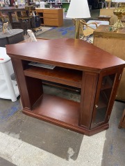 Corner Multi-purpose Media Cabinet