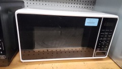 Basic White Counter Microwave