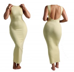 2799 P5 | MY OUTFIT ONLINE True Boat Neck Maxi Dress