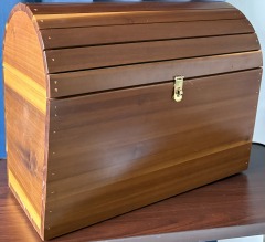 Handmade Wooden Treasure Chest