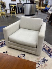 Modern Low Back Armchair