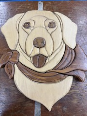Family Doggo Hanging Art