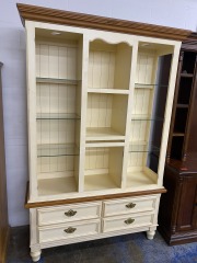 Butter Creme China Hutch