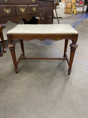 Antique Piano Bench