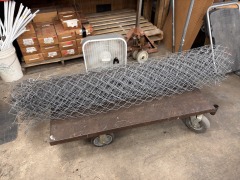 6' Tall Chain Link Fencing 21'