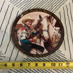 Vintage Roy Rogers Happy Trails 1994 Crestley Collector Plate