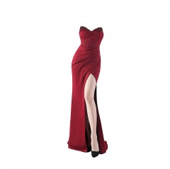 1785P1 | KALINNU Maxi Dress | SIZE 6 | RED