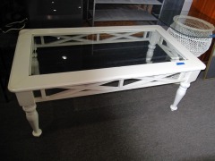 Glass Top Coffee Table