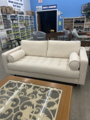 Article NEW White Loveseat