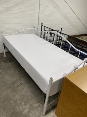 White Memory Foam Twin Mattress