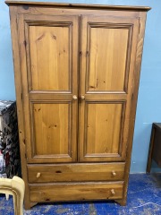 Simply Southern Wood Armoire