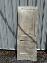 Vintage 2 Panel Wood Door 29 1\/2\