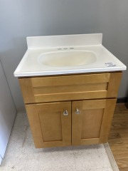 Light Wood Bathroom Vanity