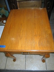 Oak End Table