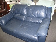 Leather Love Seat