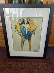Beautiful & Distinct Parrot Art