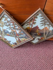 Japanese Glass Painting