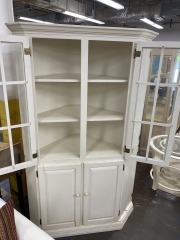 Corner Curio Cabinet