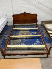 Vintage Full French Rococo Style Bed