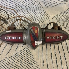 1939 1940 1941 Buick Trunk Signal Ornament Emblem GUIDE FLASHWAY 924688