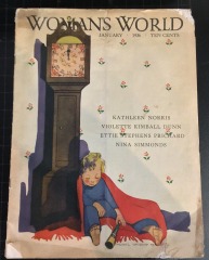 1936 JAN WOMAN'S WORLD MAGAZINE